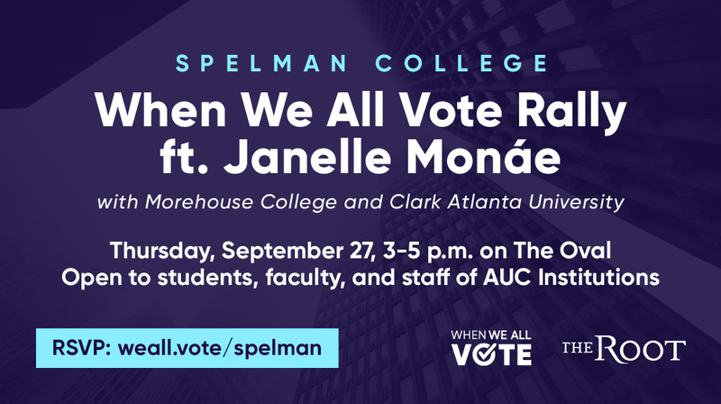 Illustration for article titled This Is Not a Drill: Your New Best Friends, Michelle Obama, Janelle Monáe and Angela Rye Want to See You at Spelman